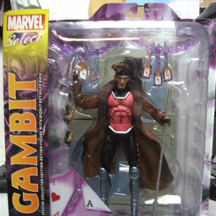 GAMBIT FIGURA MARVEL SELECT