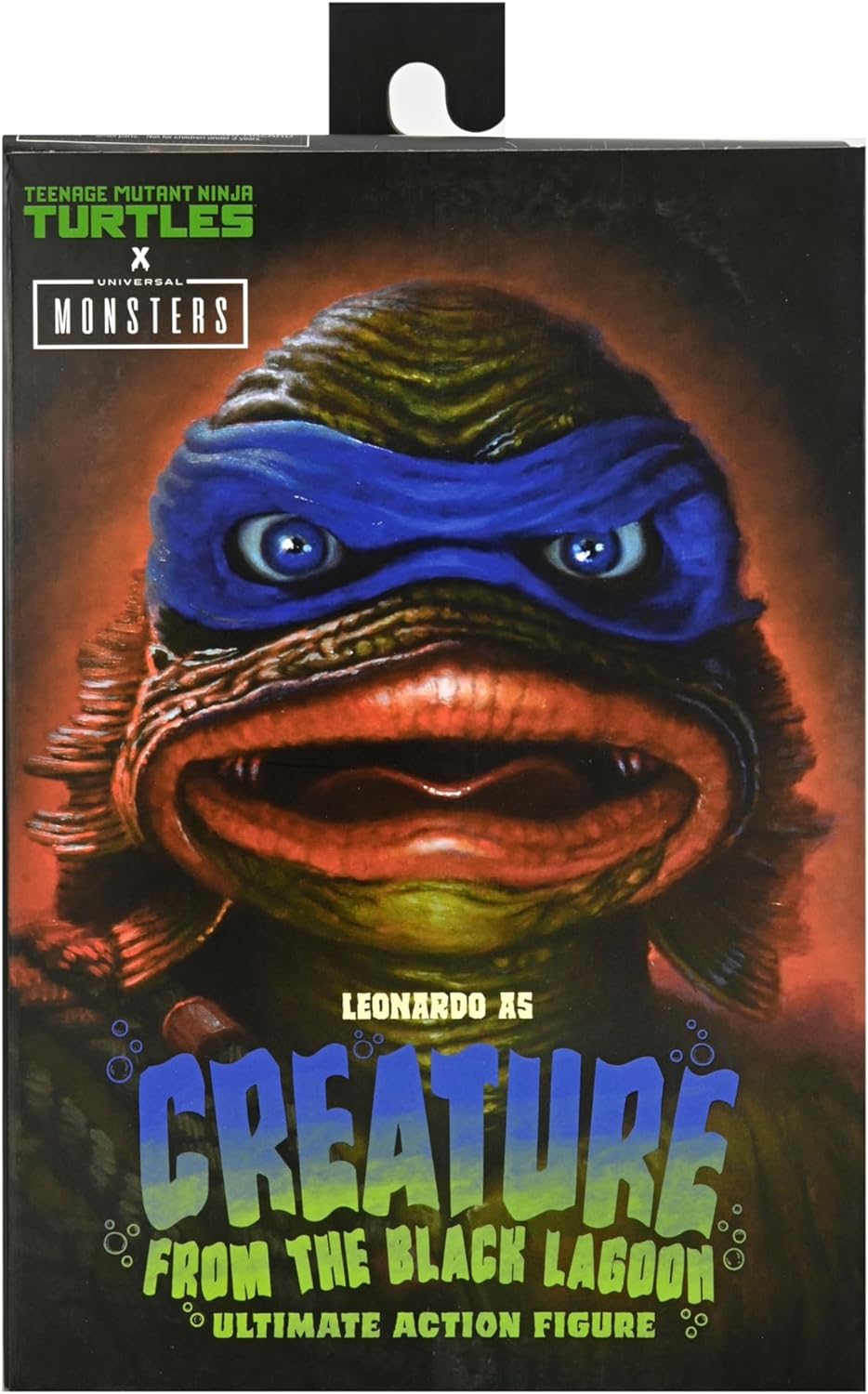 LEONARDO AS THE CREATURE FROM THE BLACK LAGOON SCA