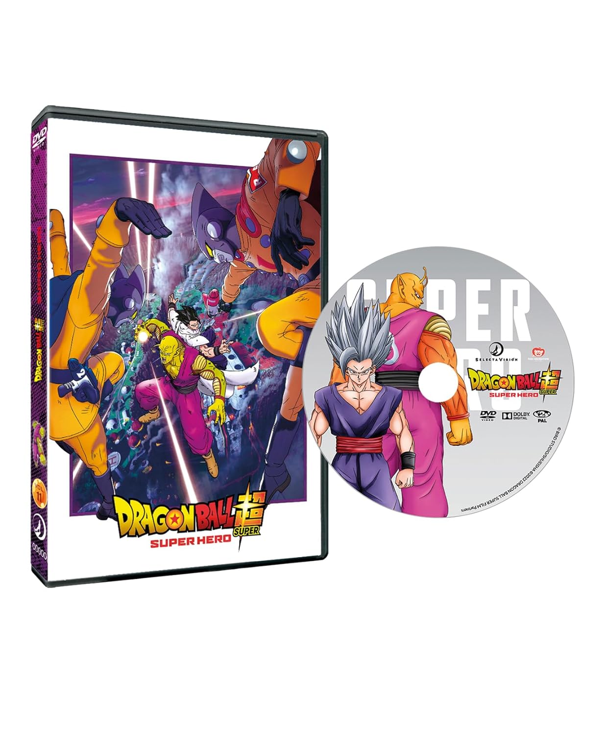 DVD DRAGON BALL SUPER SUPER HERO