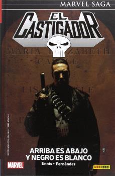 MARVEL SAGA EL CASTIGADOR 5. ARRIBA ES ABAJO Y NEGRO ES BLANCO