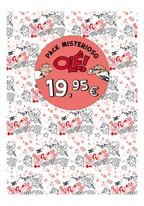PACK MISTERIOSO OLE ROJO (MORTADELO Y FILEMON)