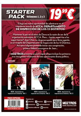 ACCA DEPARTAMENTO DE INSPECCIÓN DE LOS 13 DISTRITOS  STARTER PACK