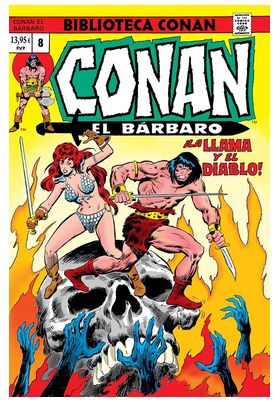 BIBLIOTECA CONAN. CONAN EL BARBARO 08