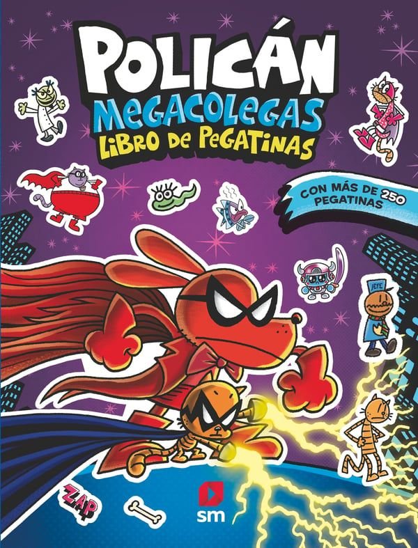 POLICAN MEGACOLEGAS LIBRO DE PEGATINAS