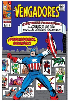 BIBLIOTECA MARVEL 29 LOS VENGADORES 03 1965