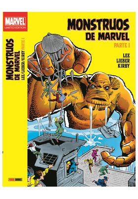 MONSTRUOS MARVEL DE STAN LEE, LARRY LIEBER Y JACK KIRBY 01 (MARVEL LIMITED EDITION)