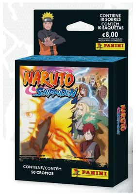 BLISTER 10 SOBRES NARUTO SHIPPUDEN