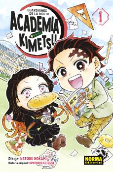 GUARDOANES DE LA NOCHE. ACADEMIA KIMETSU Nº 01