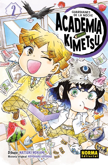GUARDIANES DE LA NOCHE. ACADEMIA KIMETSU Nº 02