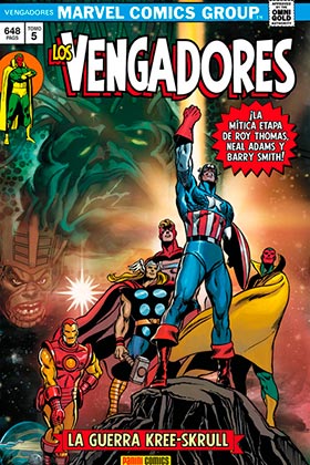 LOS VENGADORES 05. LA GUERRA KREE-SKRULL  (MARVEL GOLD)