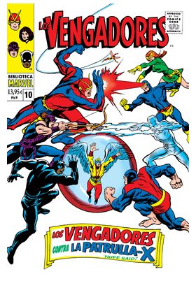 BIBLIOTECA MARVEL 94. LOS VENGADORES 10 1968
