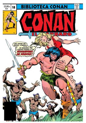 BIBLIOTECA CONAN. CONAN EL BARBARO 19  1979-980