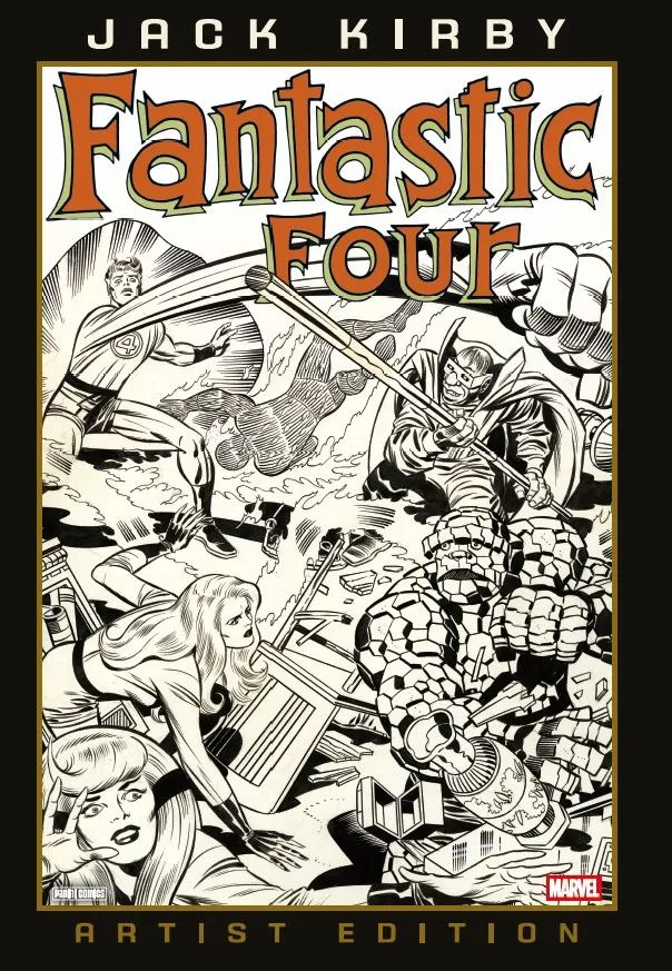 MARVEL ARSTIST'S EDITION LOS 4 FANTASTICOS DE JACK KIRBY