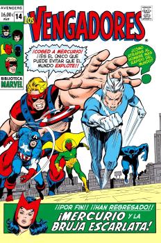 BIBLIOTECA MARVEL LOS VENGADORES 14. 1970: THE AVENGERS 72-77 USA