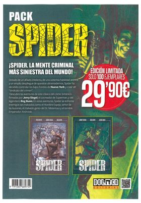 PACK THE SPIDER VOL 1 Y 2