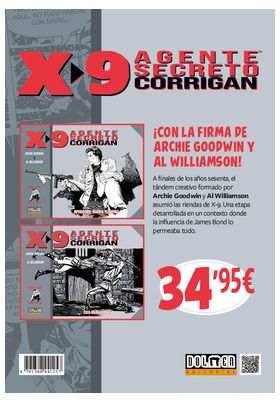 PACK 1 AGENTE SECRETO X-9
