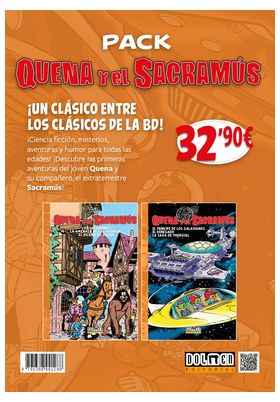 PACK 2 QUENA Y EL SACRAMUS