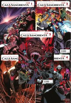 CAZA SANGRIENTA 1-5 COLECCION COMPLETA