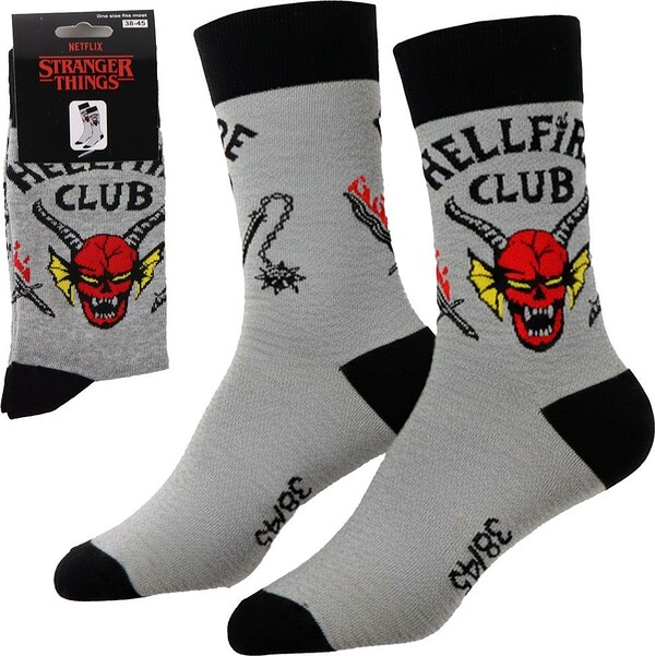 HELLFIRE CLUB CALCETINES 38-45 STRANGER THINGS