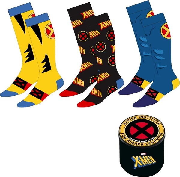 PACK 3 PARES CALCETINES MARVEL X-MEN
