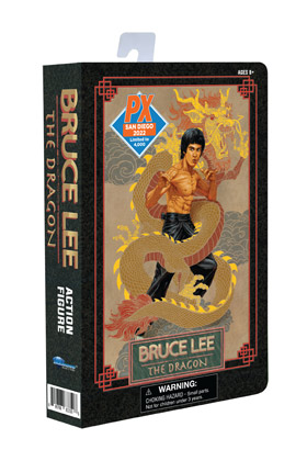 BRUCE LEE VHS FIG 18 CM BRUCE LEE SDCC 2022  EXCLU