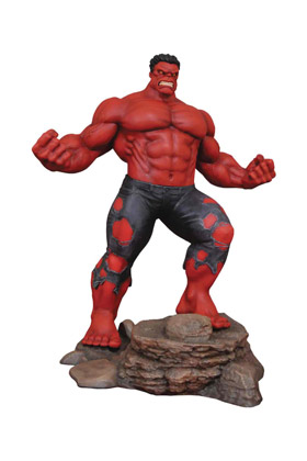 RED HULK DIORAMA PVC 25 CM MARVEL GALLERY