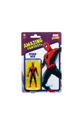 SPIDERMAN FIGURA 9.5 CM MARVEL LEGENDS RETRO F3824