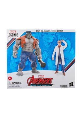 GRAY HULK & DR. BRUCE BANNER SET 2 FIG. 15 CM MARV