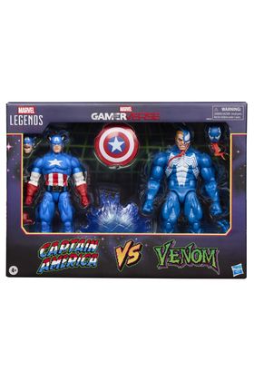 CAPTAIN AMERICA VS VENOM PACK 2 FIGURAS 15 CM GAME