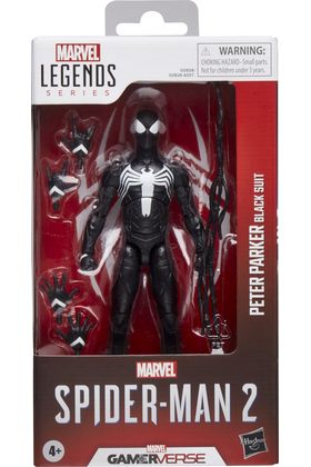 PETER PARKER BLACK SUIT VERSION FIGURA 15 CM SPIDE