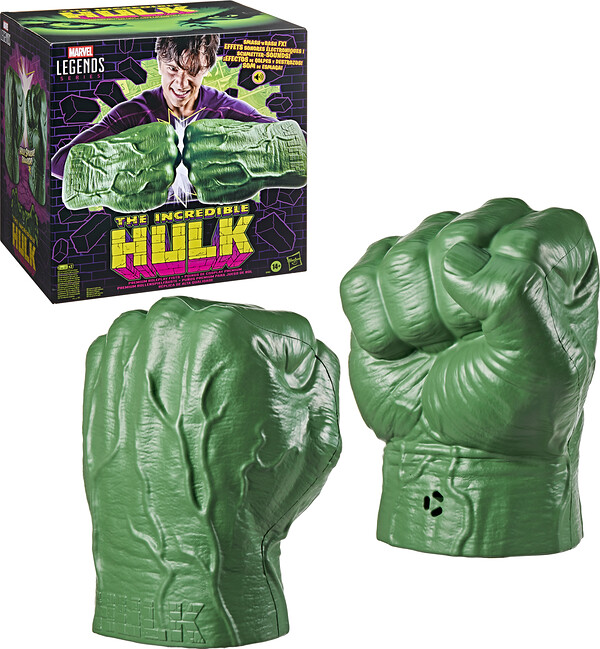 HULK PUÑOS ELECTRONICOS RÉPLICA 30,5 CM THE INCRED