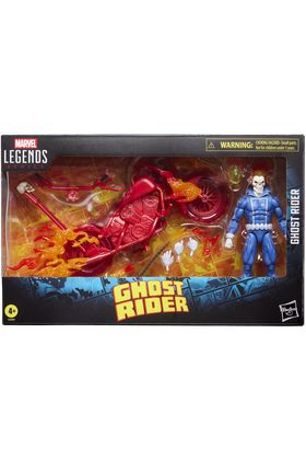 GHOST RIDER CON MOTOCICLETA FIGURA 15 CM MARVEL LE