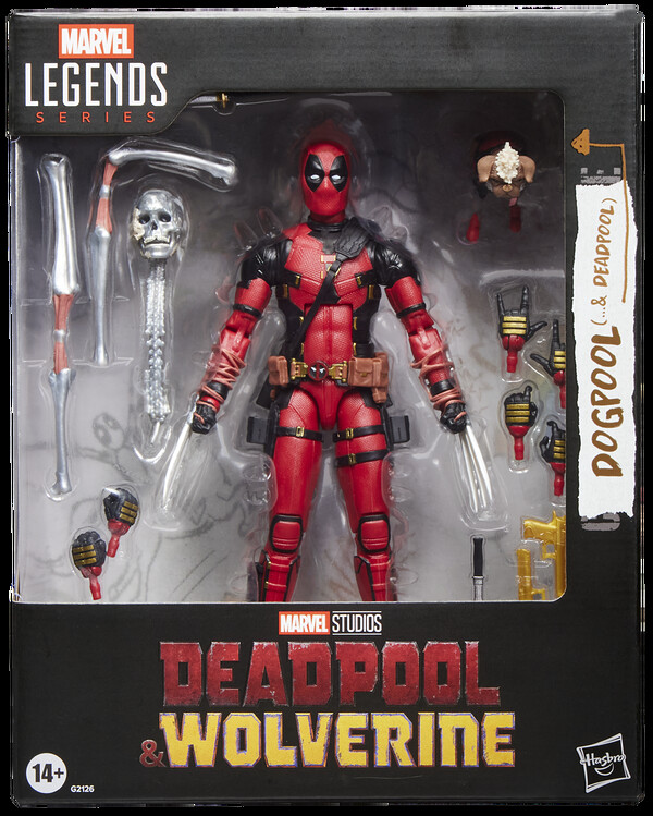 DEADPOOL & DOGPOOL FIGURAS 15 CM DEADPOOL & WOLVER
