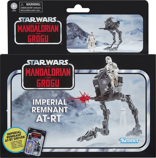 IMPERIAL REMNANT AT-RT VEHICULO & FIGURA 9,5 CM ST