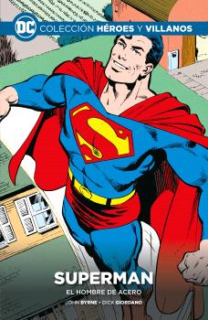 COLECCION HEROES Y VILLANOS 42 SUPERMAN EL HOMBRE DE ACERO