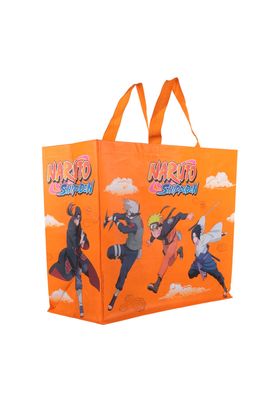 NARUTO ORANGE BOLSA RECICLABLE CON ASAS 40X45X20 C