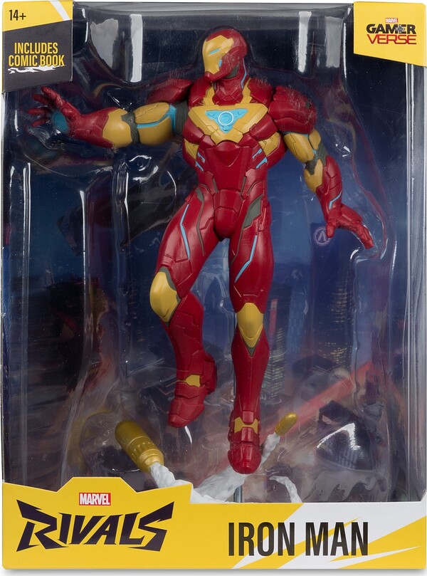 IRON MAN FIGURA 28 CM IRON MAN MARVEL RIVALS GAMER