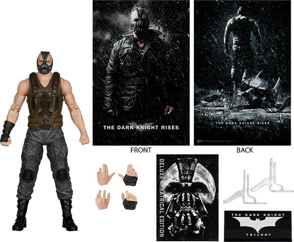 BANE FIGURA 19 CM THE DARK KNIGHT RISES DC MULTIVE