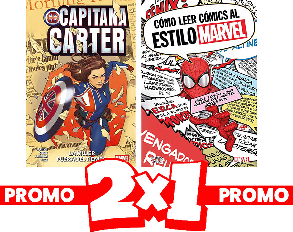 2X1 CAPITANA CARTER: LA MUJER FUERA DEL TIEMPO + C