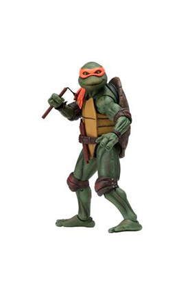 MICHELANGELO FIGURA 18 CM SCALE ACTION FIGURE TMNT