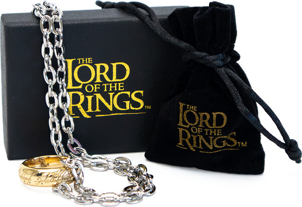 EL ANILLO ÚNICO CON CADENA THE LORD OF THE RINGS