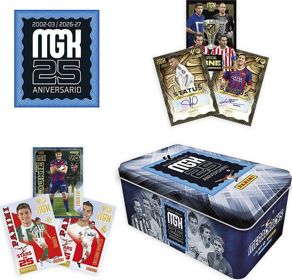 TIN BOX 25 ANIVERSARIO MEGACRACKS 2026-2027