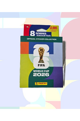 ECOBLISTER 8 SOBRES FIFA WORLD CUP 2026