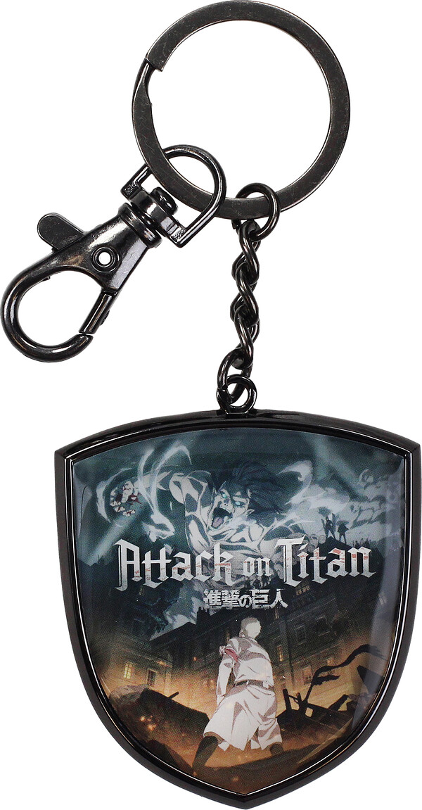 COLOSAL LLAVERO METÁLICO ATTACK ON TITAN
