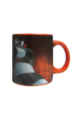 MAZINGER Z TAZA ROJA CERAMICA MAZINGER Z