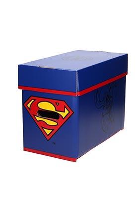 SUPERMAN CAJA PARA COMICS DC COMICS