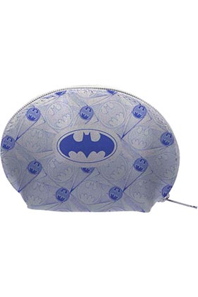 ESTUCHE OVALADO BATMAN PATTERN AZUL LOGO UNIVERSO