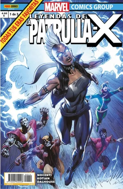 LEYENDAS DE LA PATRULLA-X: TORMENTA 1 DE 3