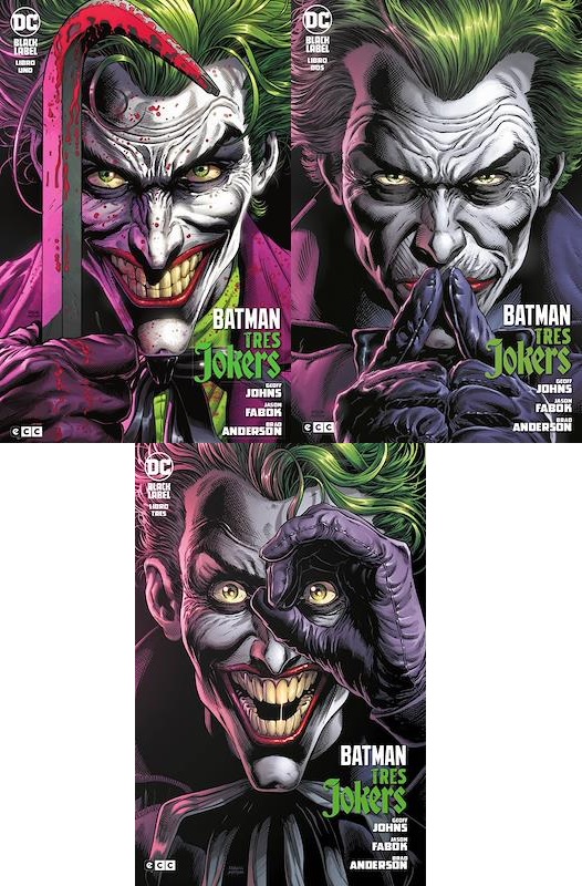 BATMAN TRES JOKERS COLECCION COMPLETA