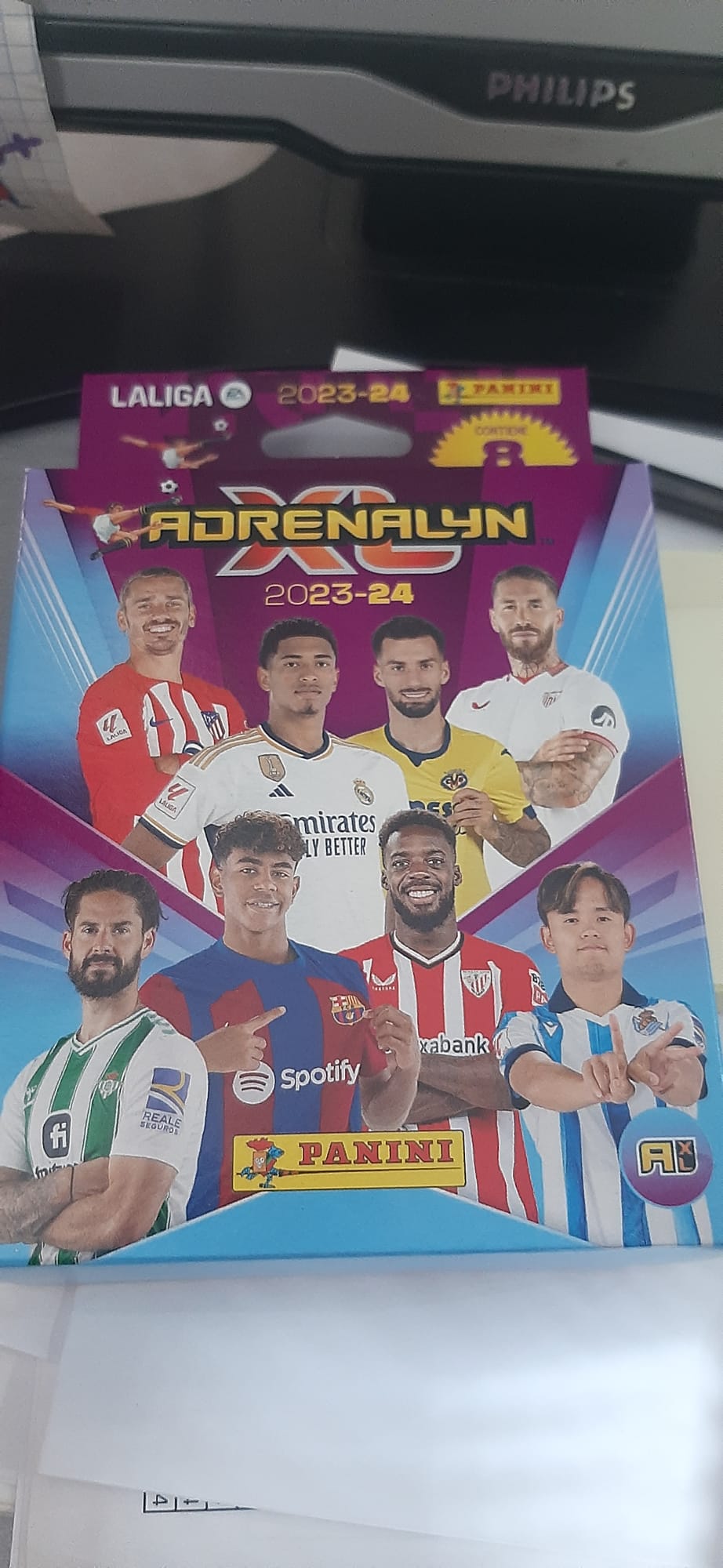 ECOBLISTER 8 SOBRES ADRENALYN 2023/2024